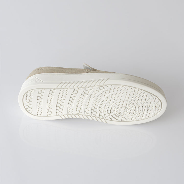 MILLER SLIP ON Beige Suede