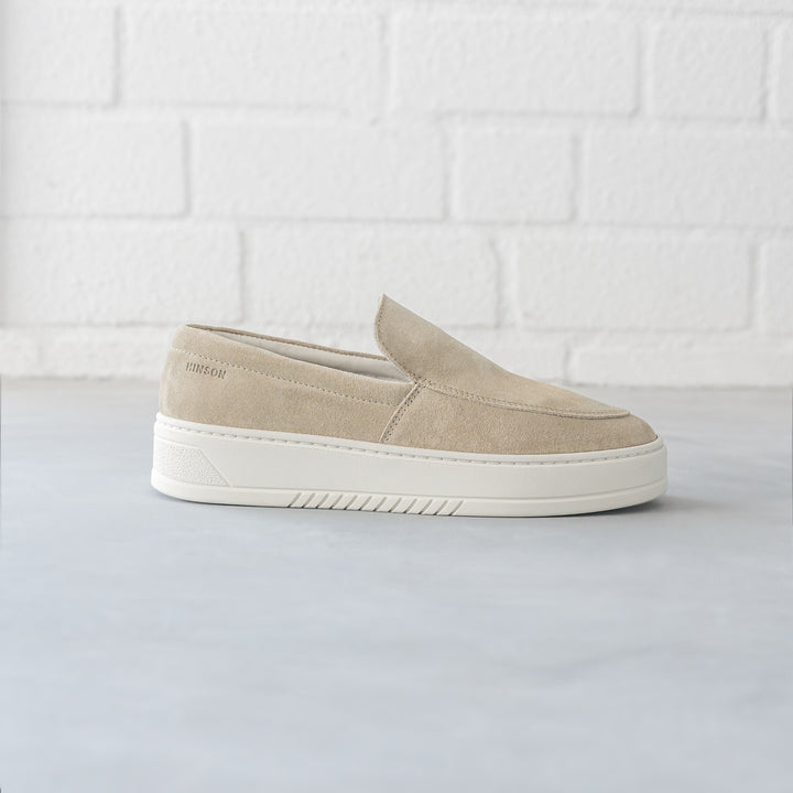 MILLER SLIP ON Beige Suede