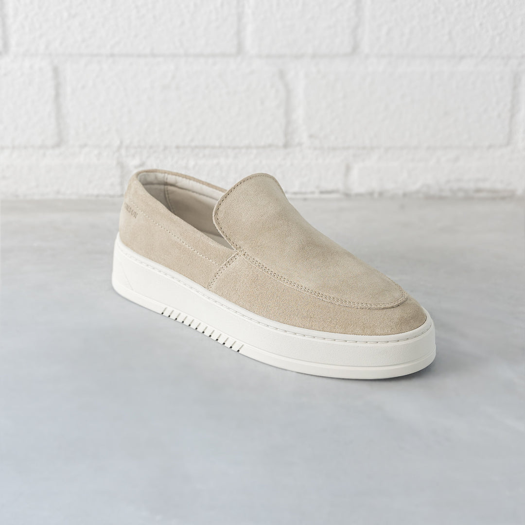 MILLER SLIP ON Beige Suede