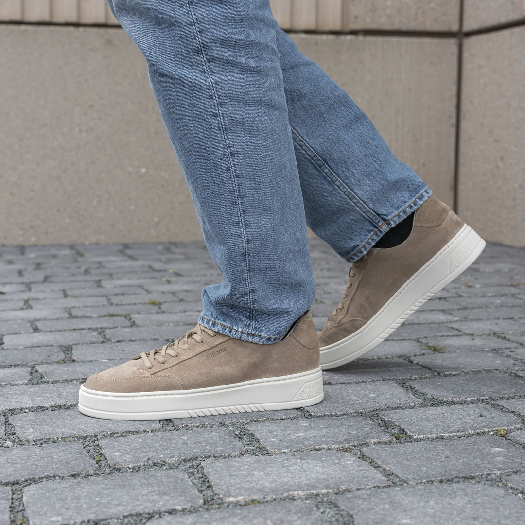 MILLER RETRO Taupe Suede