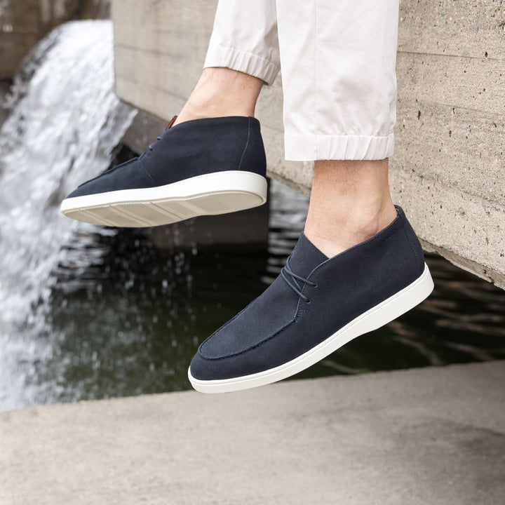 CAVE MOC CHUCKA Navy Velours