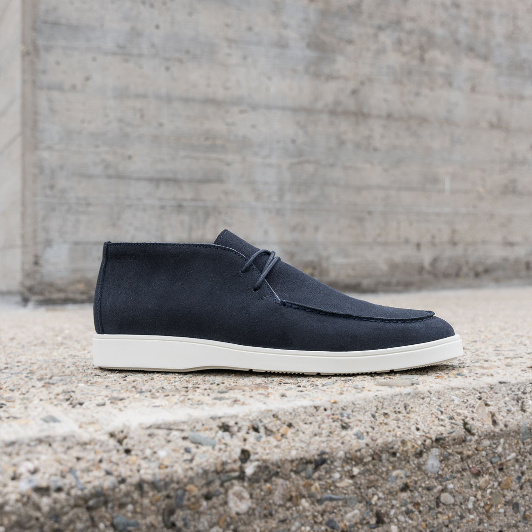 CAVE MOC CHUCKA Navy Velours