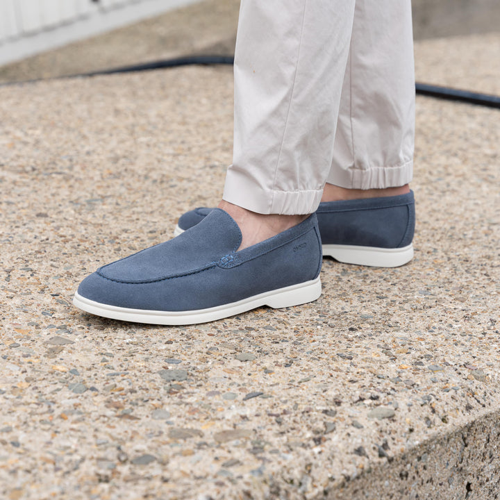 ACE LOAFER MOC Jeans Suede