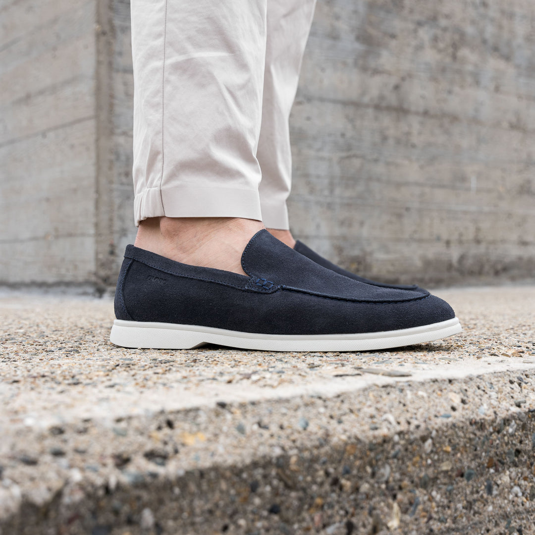 ACE LOAFER MOC Navy Suede