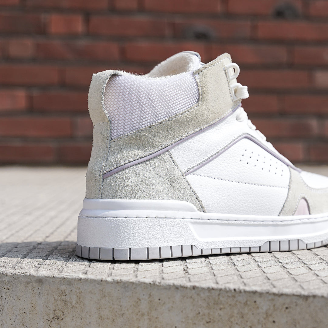 VIOLETTA MID SNEAKER White Leather