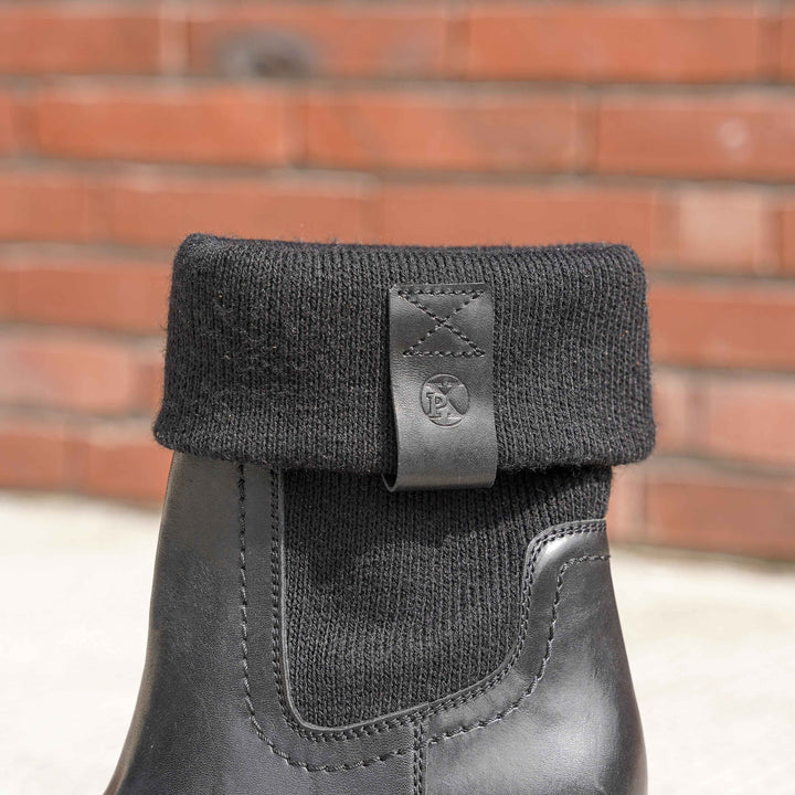 JAMILA MID BOOT Black Leather