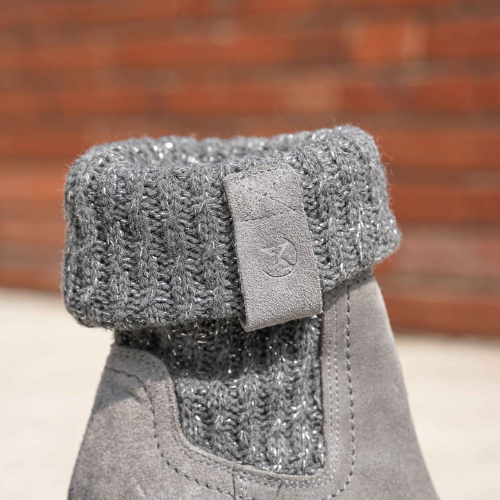 JAMILA MID BOOT Grey Suede