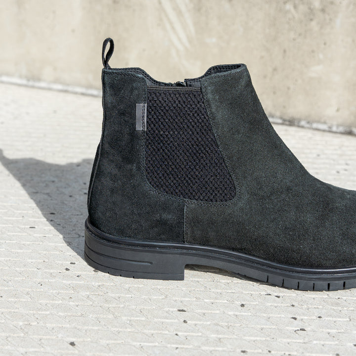 FRANK CHELSEA BOOT  Black Suede