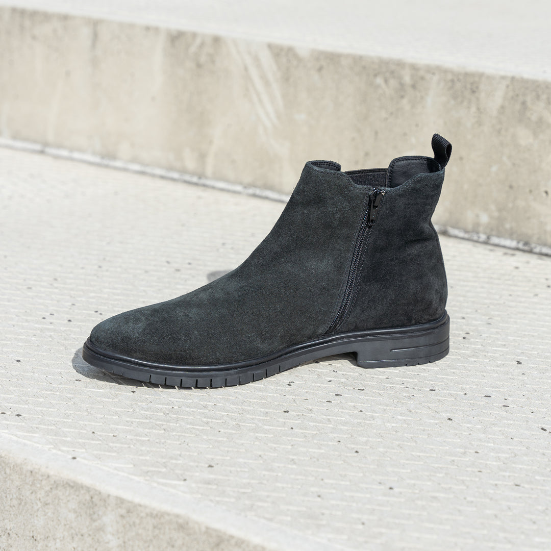 FRANK CHELSEA BOOT  Black Suede