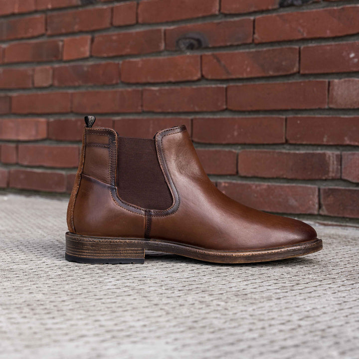 HUDSON CHELSEA BOOT Cognac Leather