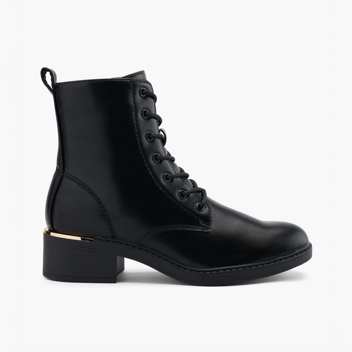 FOUNTAIN LACE BOOT Black