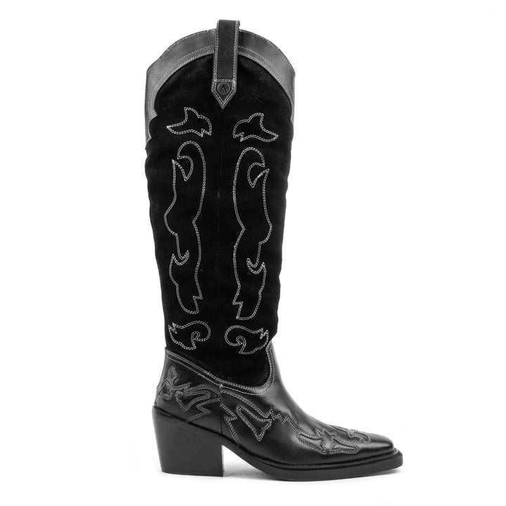 KAJA BOOT Black Leather