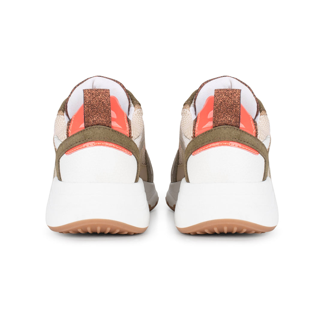 CIBEL SNEAKER Truffle/Off White