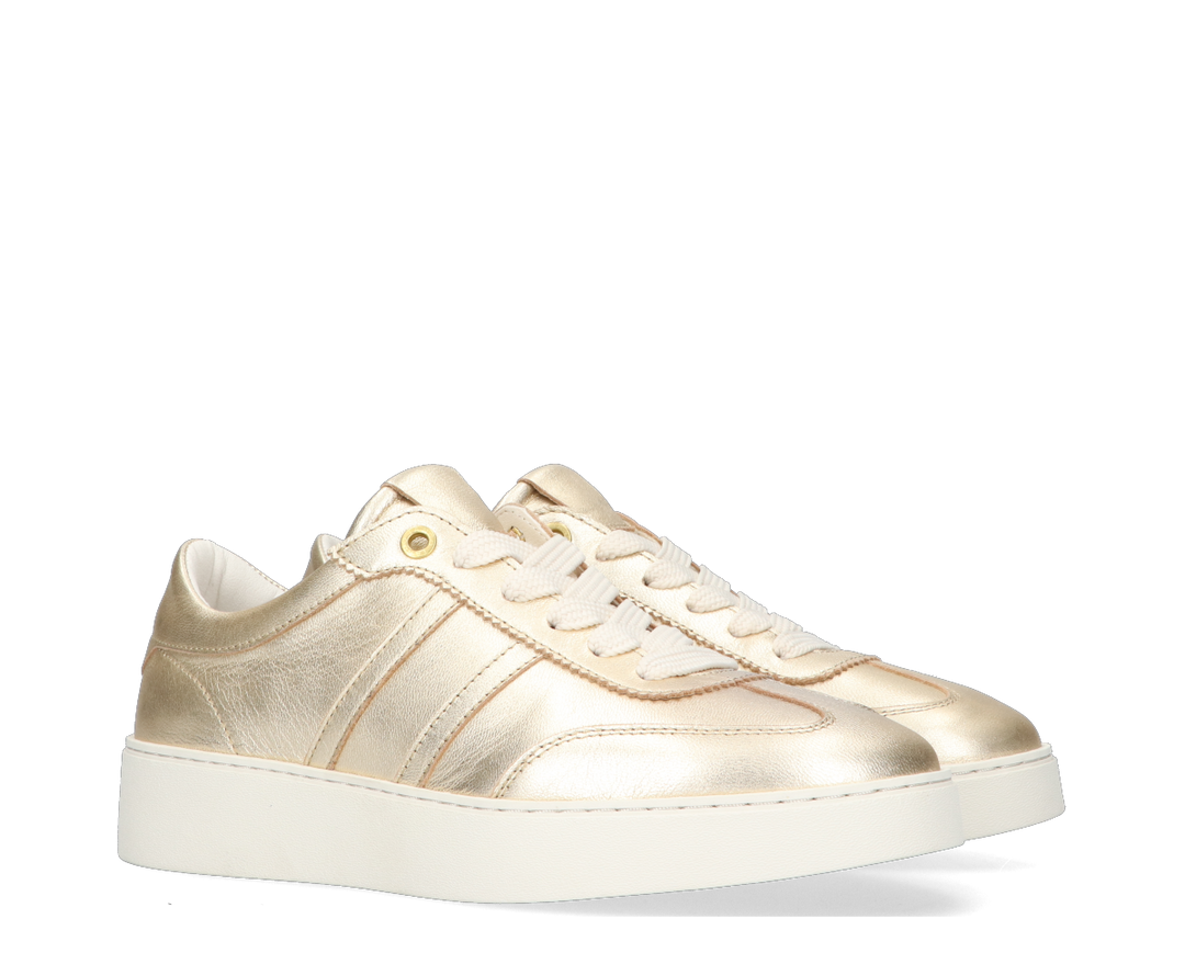 NYNKE SNEAKER Gold Leather