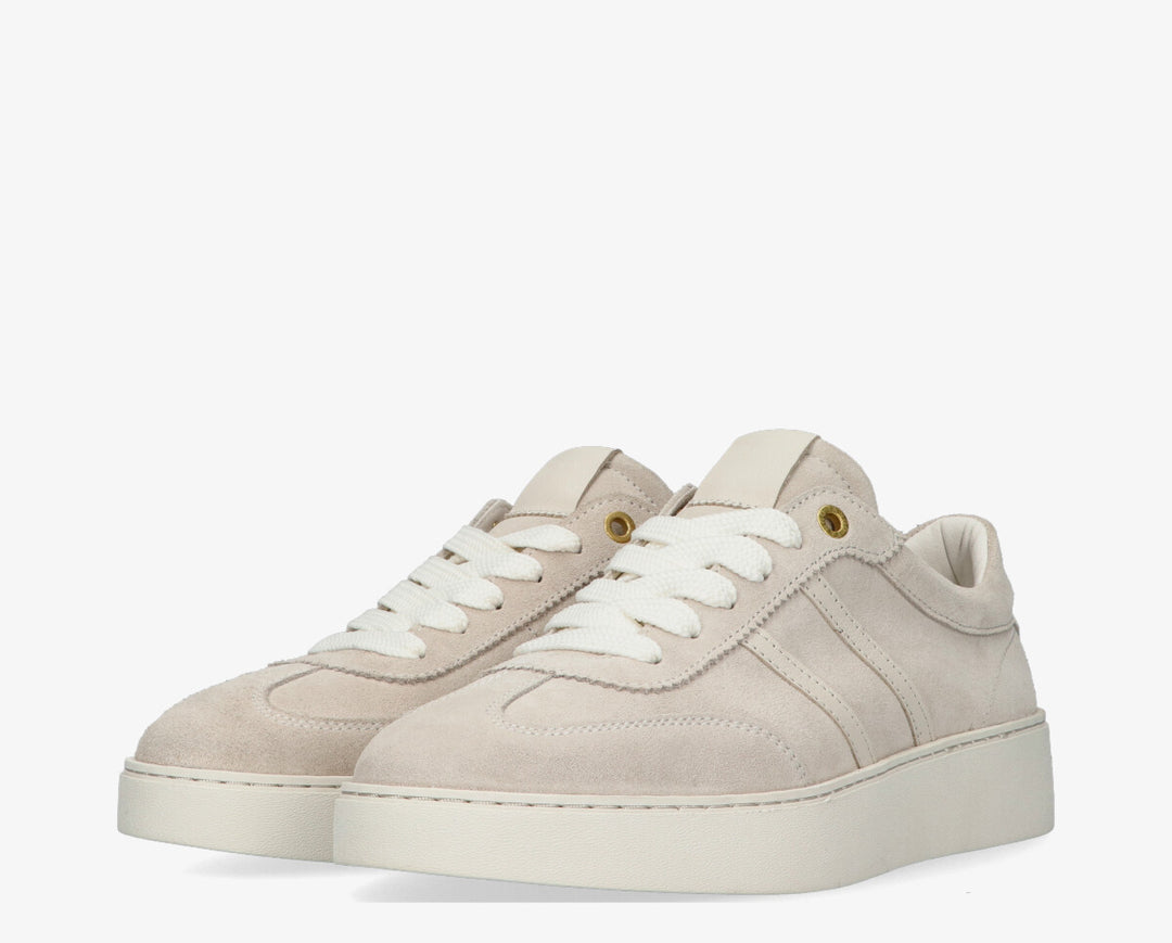 NYNKE SNEAKER Beige Suede