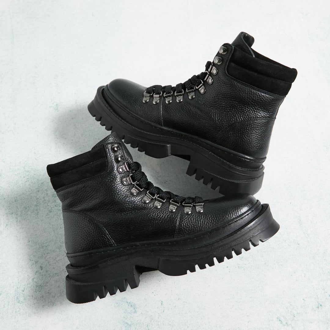 REONA BOOT Black Leather