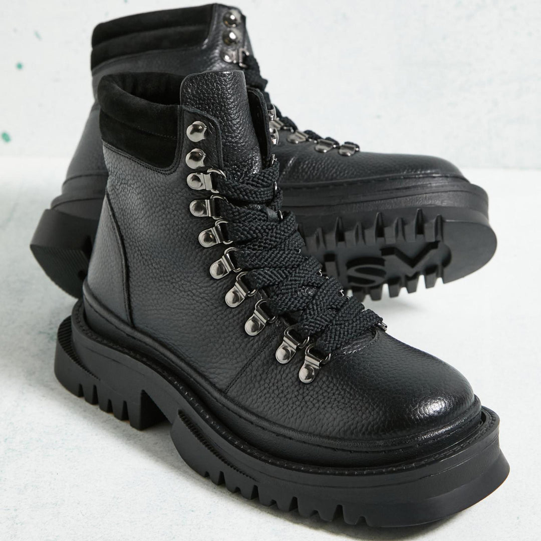 REONA BOOT Black Leather