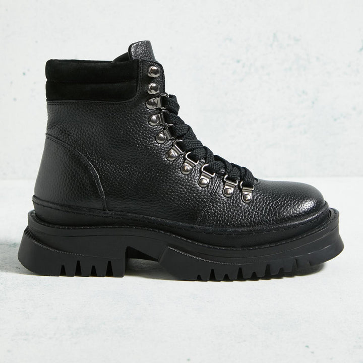 REONA BOOT Black Leather