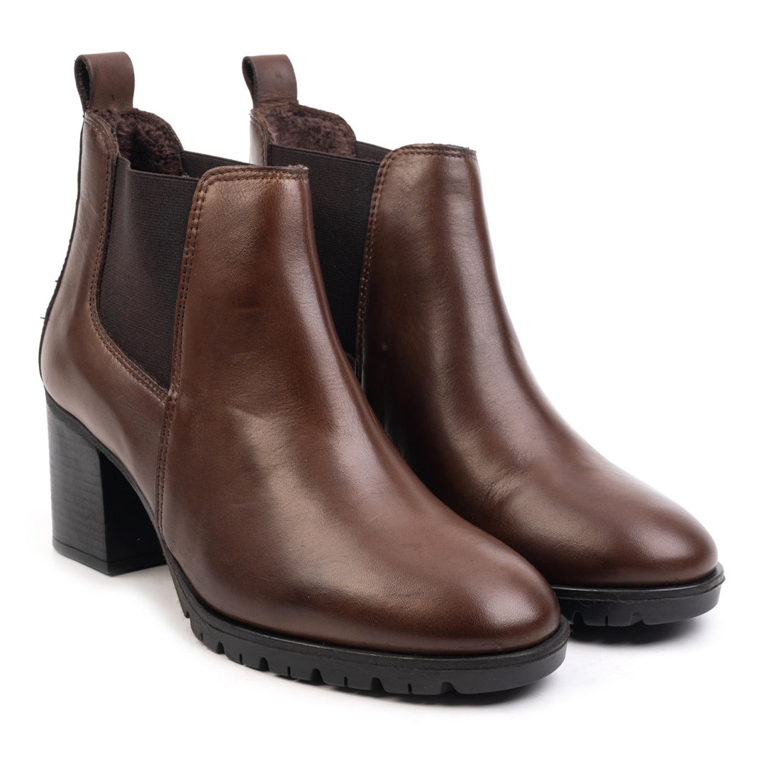 IRIS CHELSEA Brown Leather