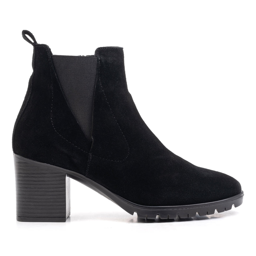 IRIS ANKLE BOOT Black Suede