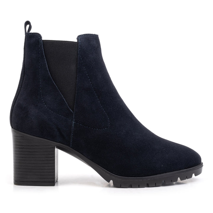 IRIS ANKLE BOOT Blue Suede