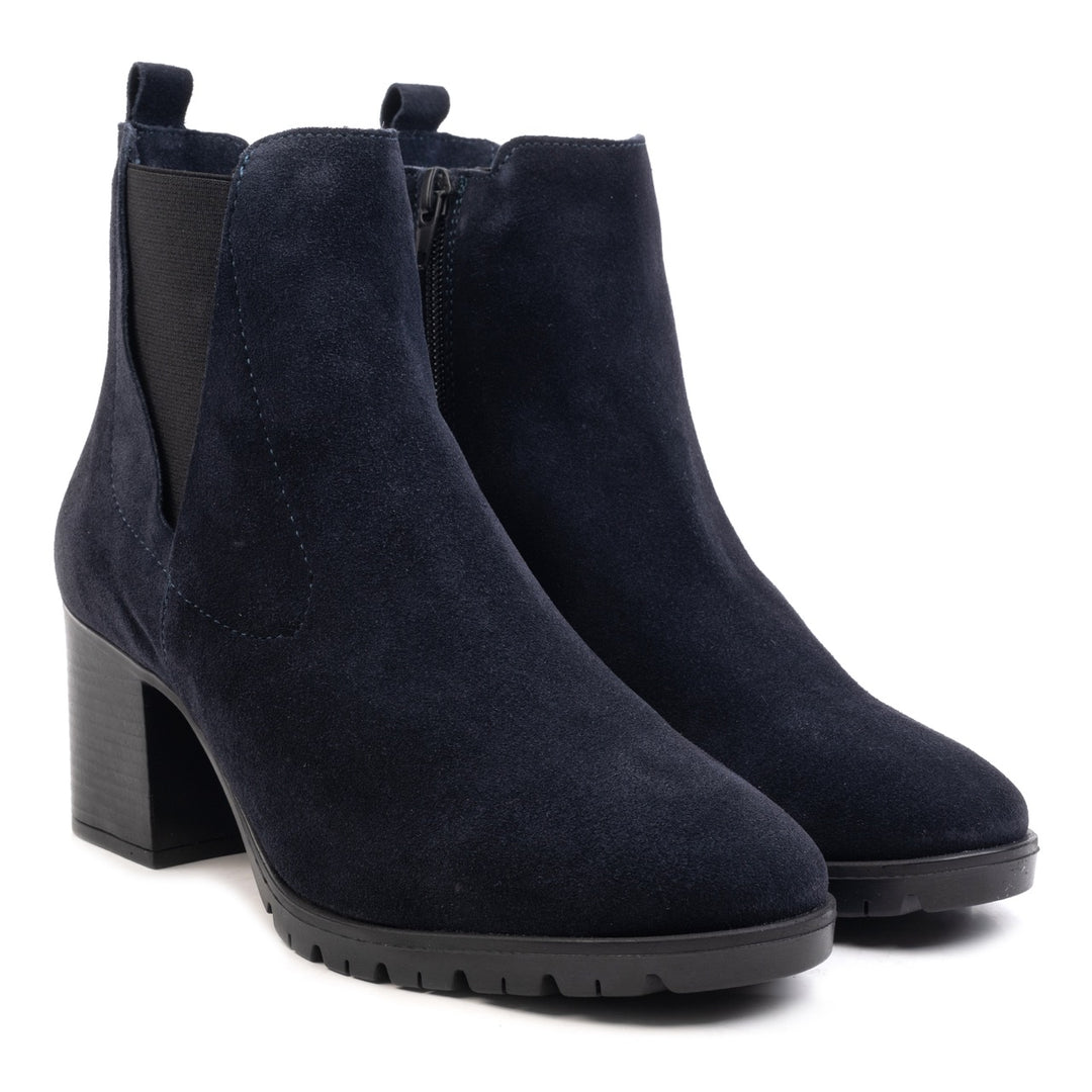 IRIS ANKLE BOOT Blue Suede