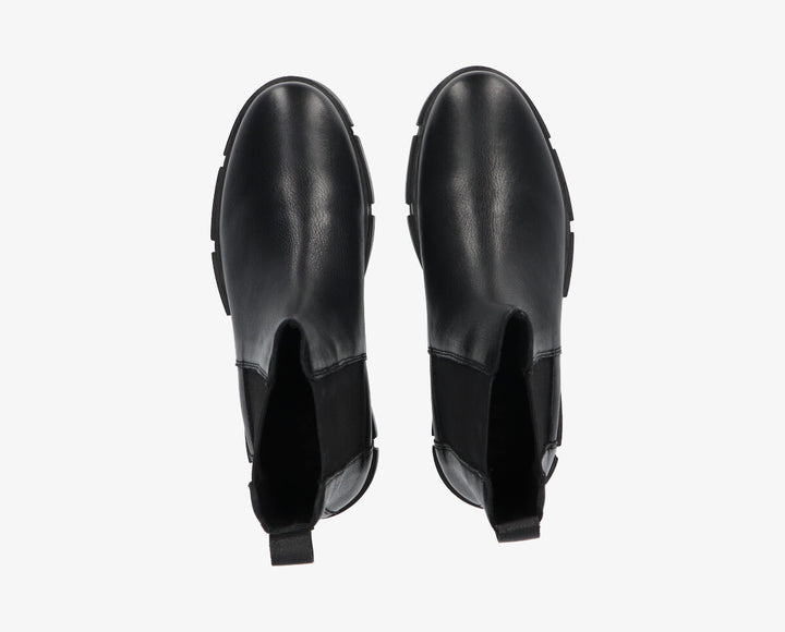 ROMY CHELSEA BOOT Black Leather