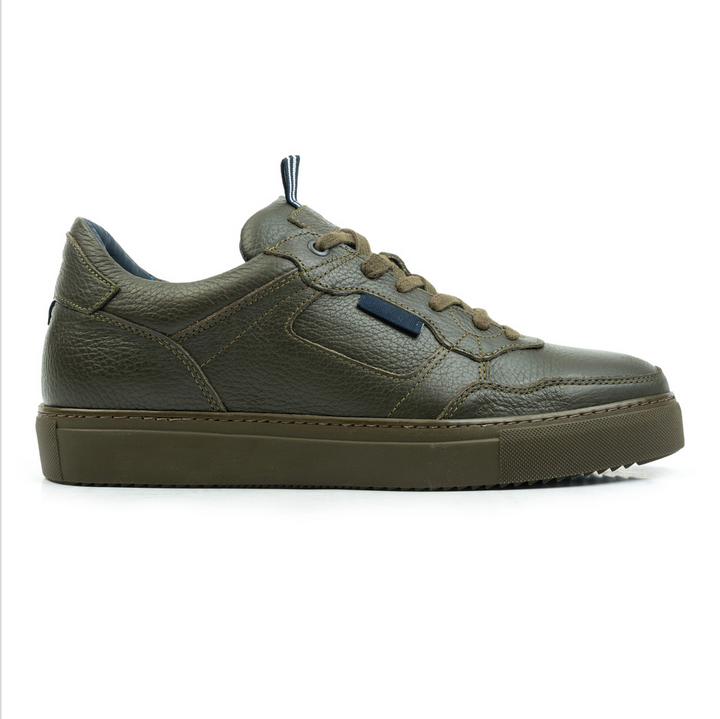 NAVAN SNEAKER Piele Naturală Army