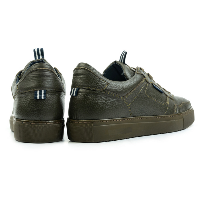 NAVAN SNEAKER Piele Naturală Army