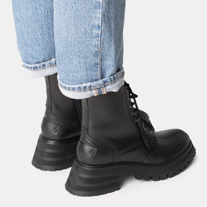 BUSTER BOOT Black Leather