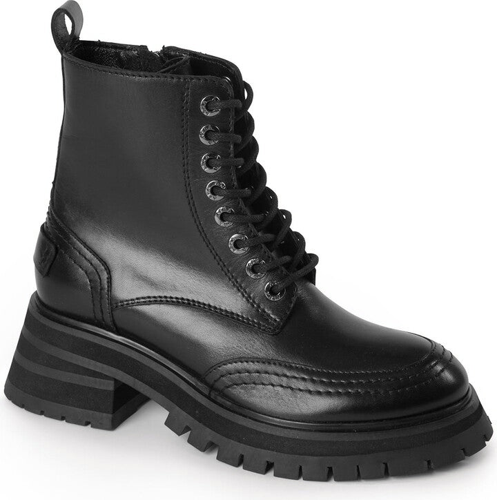 BUSTER BOOT Black Leather