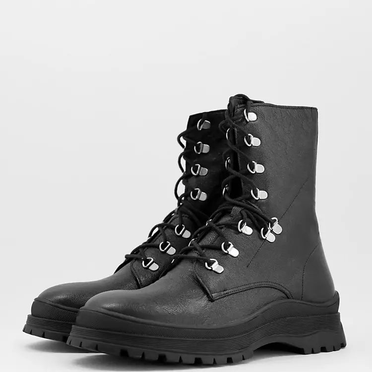 LAUREL BOOT Black Leather