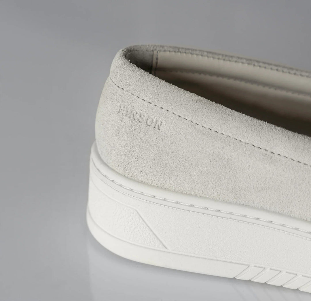 MILLER SLIP ON Beige S Suede