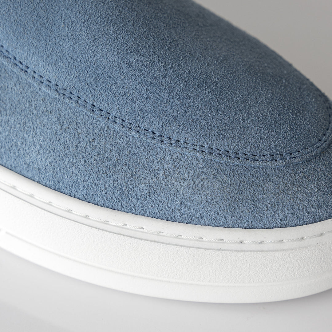 MILLER SLIP ON Blue Suede