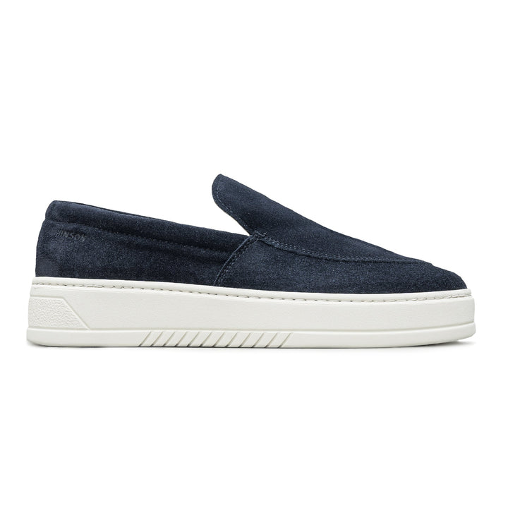 MILLER SLIP ON Navy Suede