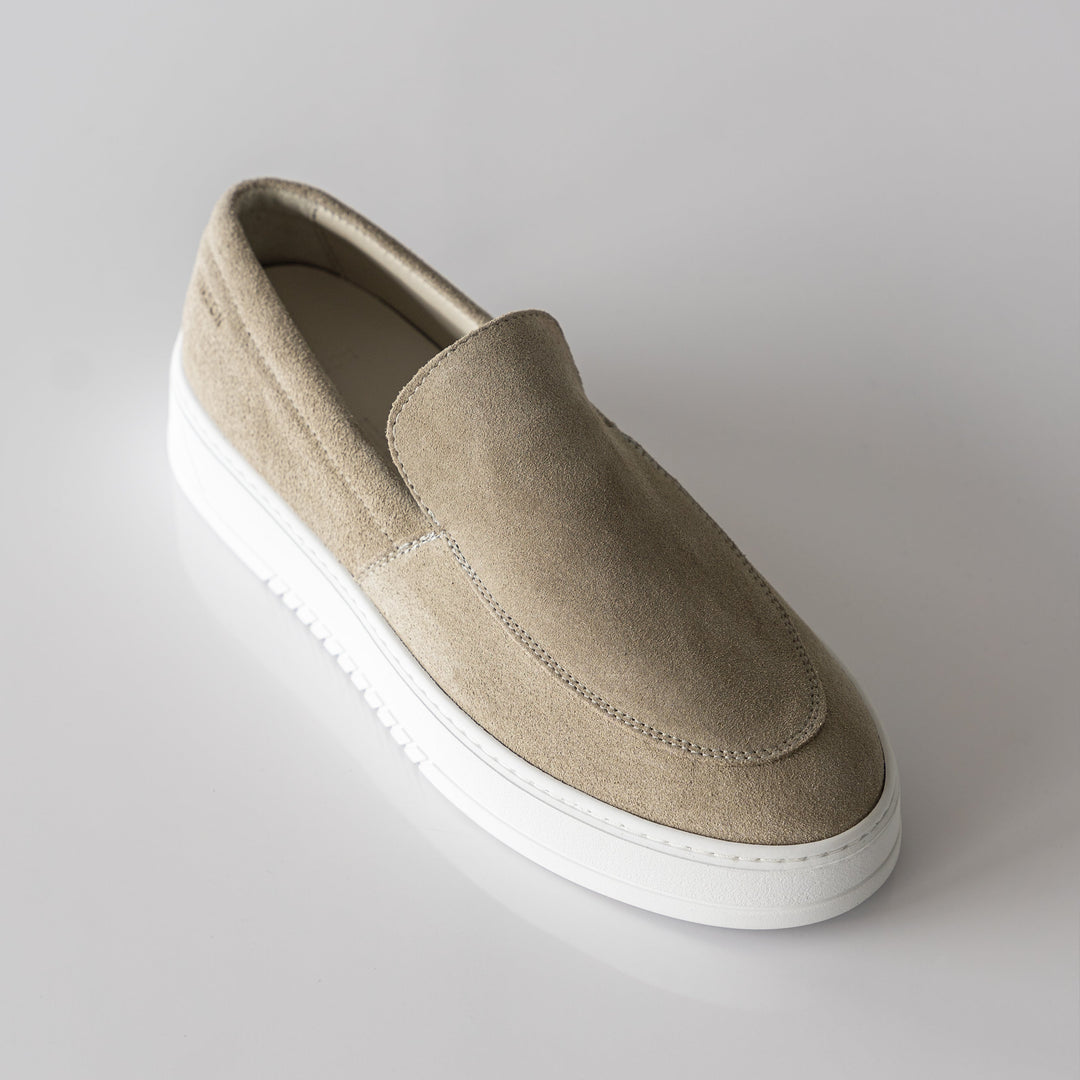 MILLER SLIP ON Sesamo Suede