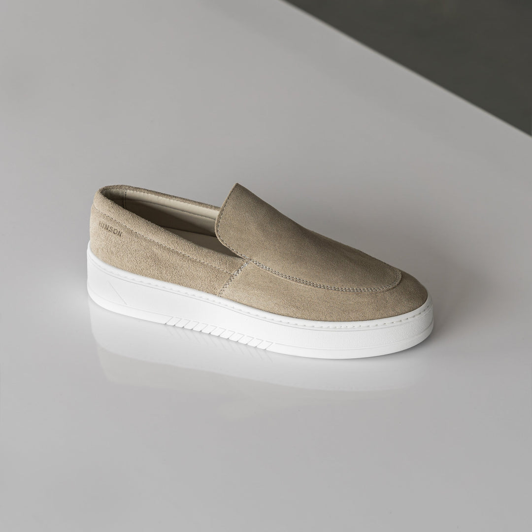 MILLER SLIP ON Sesamo Suede