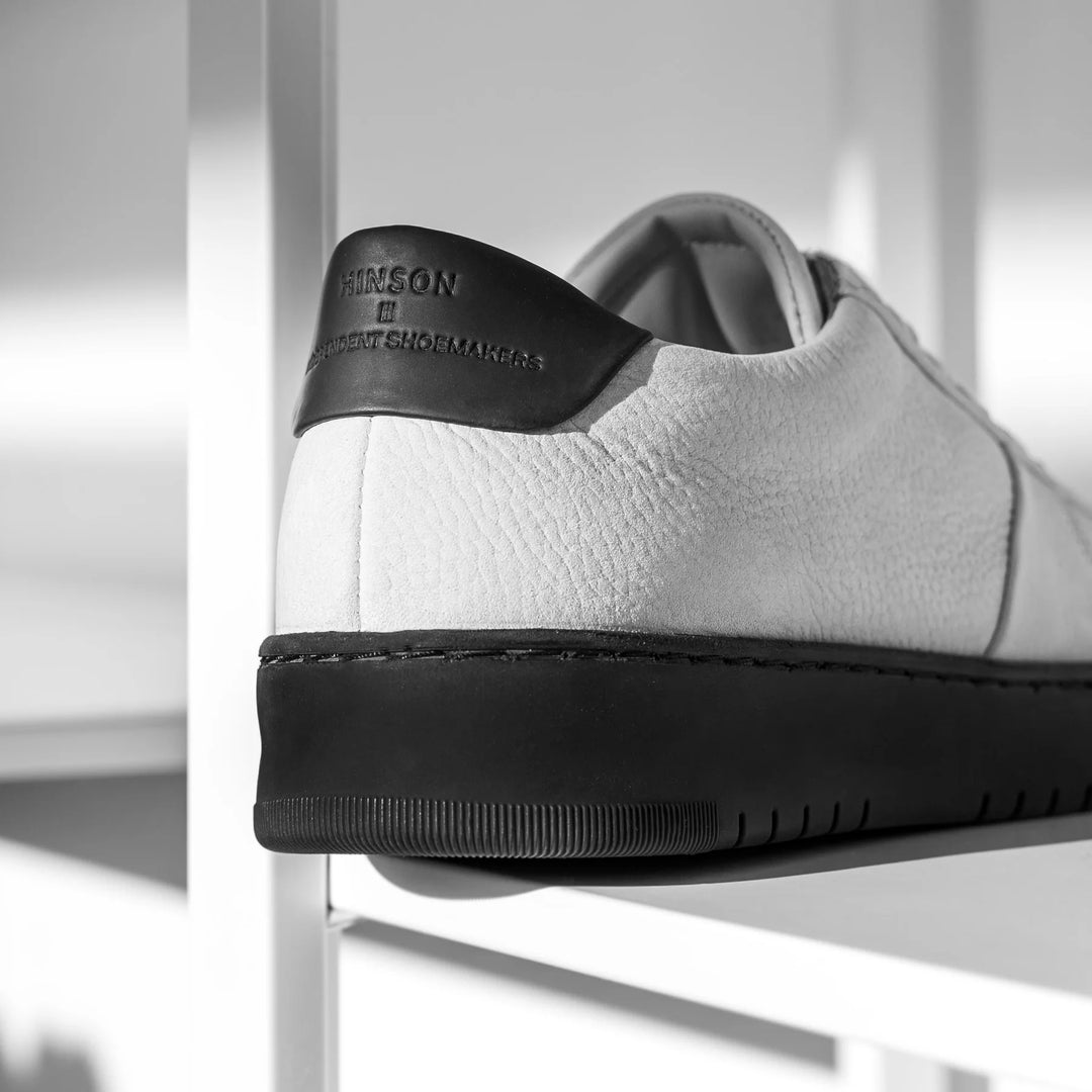 BENNET SONDER EIGHT White Leather Nubuck