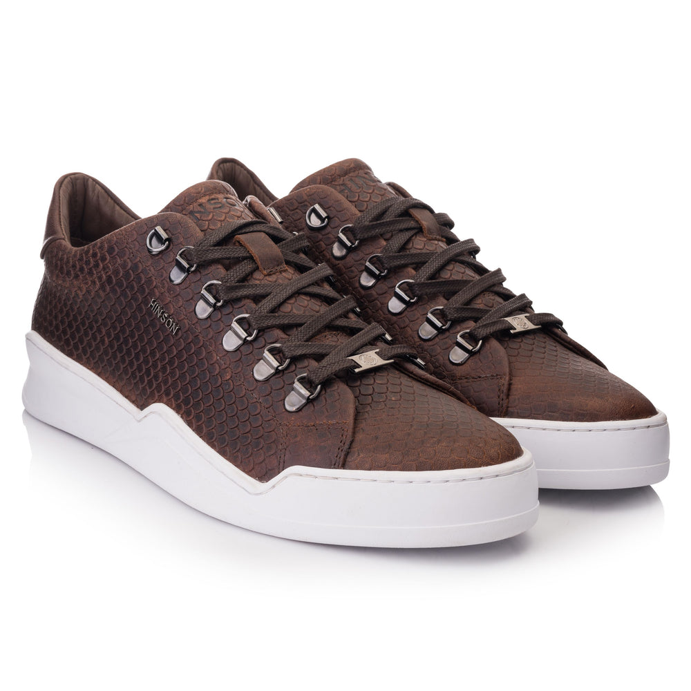 HINSON Sneaker Maro | Allin Dragon Low WS Chestnut-F