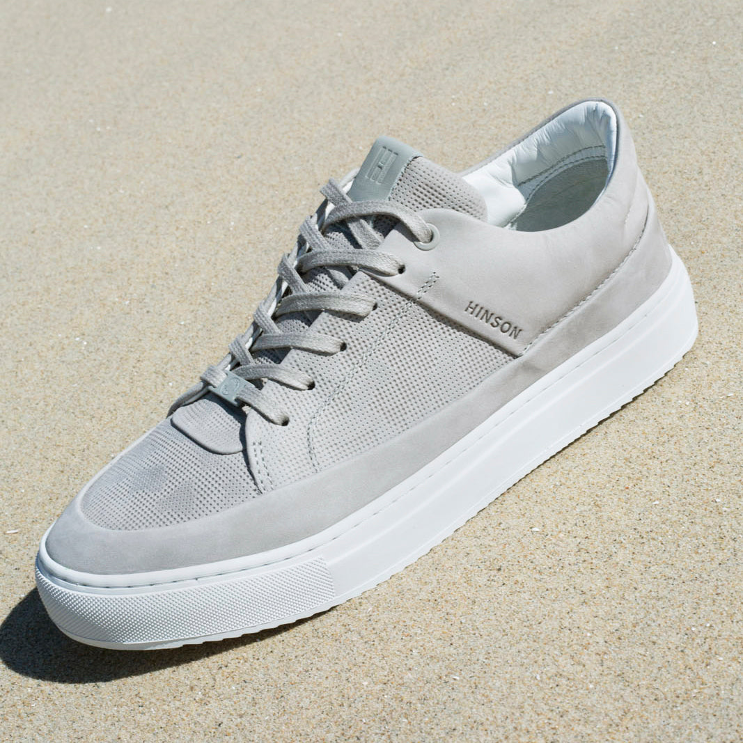 SORREN P3 LOW Lt grey Geo Camo Embossed